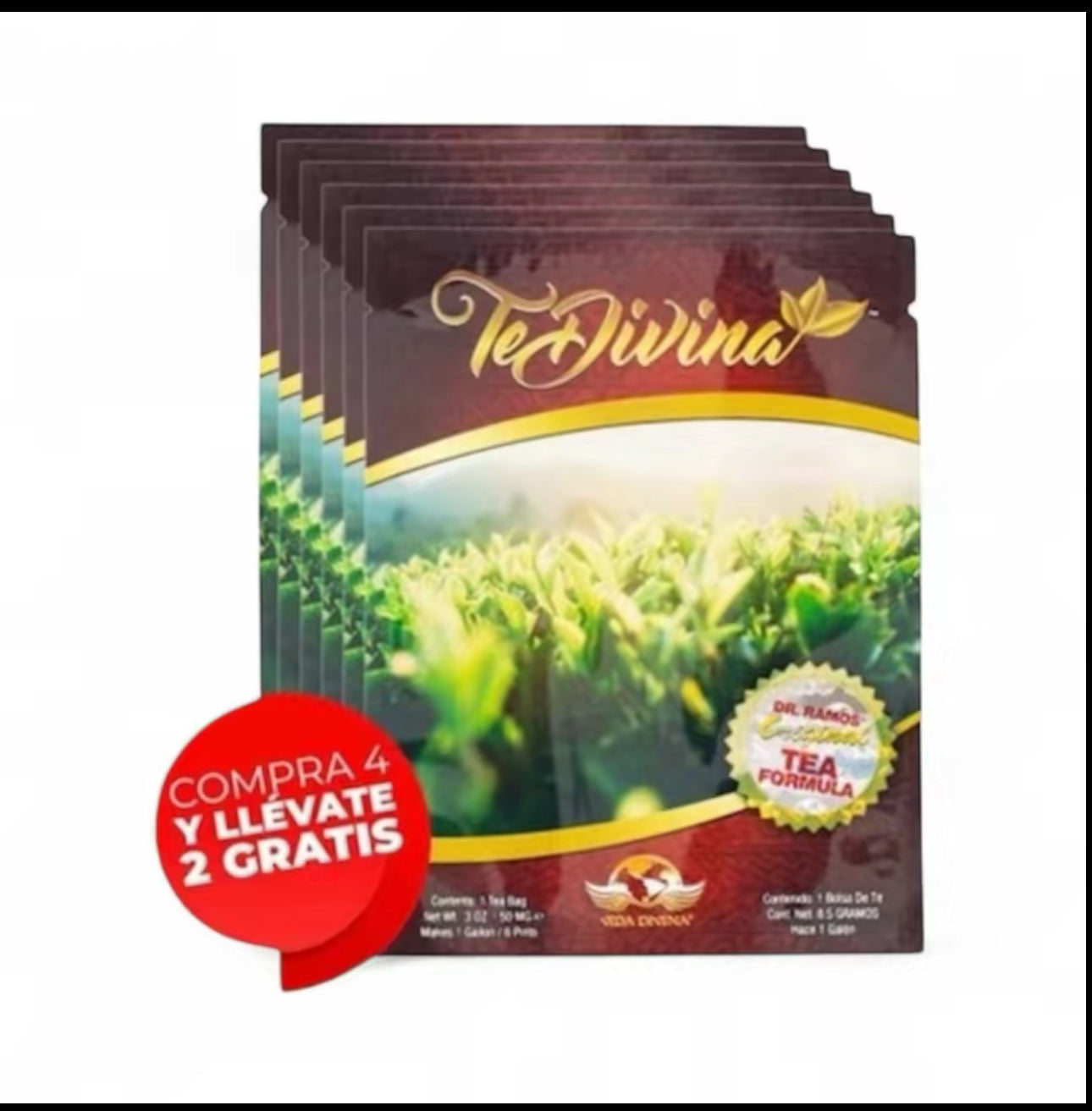 Té Divina Original – Promoción 4 + 2 Gratis | Vida Divina