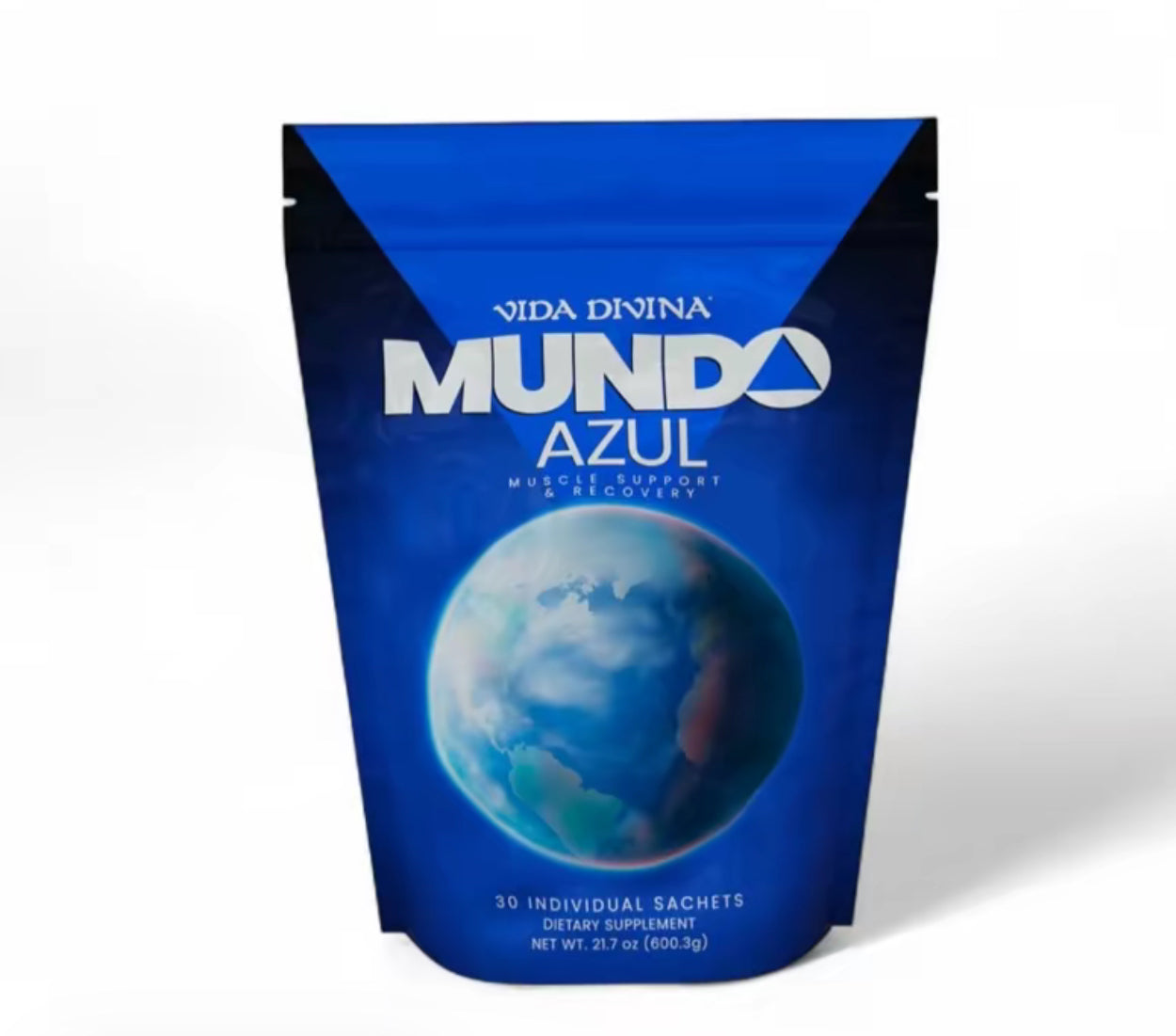 Mundo azul vida divina